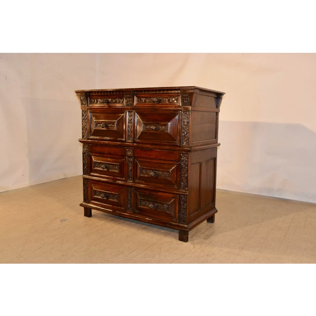 17th Century Carved Chest of Drawers For Sale In Greensboro - Image 6 of 13