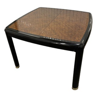 Drexel Heritage “Profiles” Collection Dining Table With Two Leaves For Sale