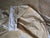 Textile Hollywood Regency Gold Satin Bedspread Full Floral Embroidered For Sale - Image 7 of 12