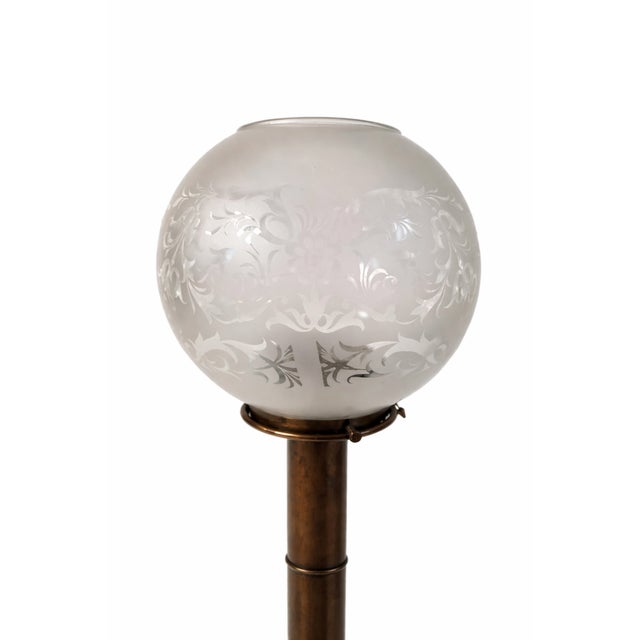 Art Deco Brass and Glass Nautical Candleholder Lamps by DHR Den Haan Rotterdam, 1920s, Set of 2 For Sale - Image 3 of 10