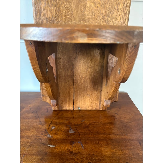 Copper French Provincial Copper Lavabo Fountain on Oak Board, 19th Century For Sale - Image 8 of 8