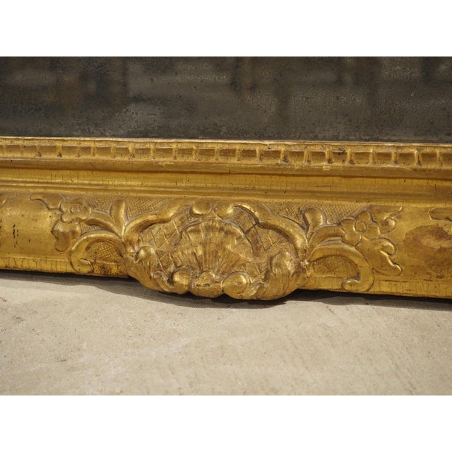 Gold Period French Regence Giltwood Mirror, Circa 1720 For Sale - Image 8 of 18