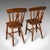 Set of 4 Antique Station Chairs, English, Country House Kitchen, Seat, Victorian For Sale - Image 4 of 10