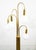 Metal Vintage Mid Century Modern Floor Lamp Brass 5 Light Gold Metal Waterfall For Sale - Image 7 of 12