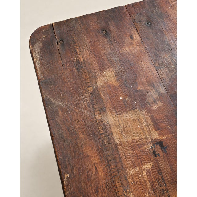 Wood Antique Folding Tailor's Measuring Table | Circa 1880–1920 For Sale - Image 7 of 7
