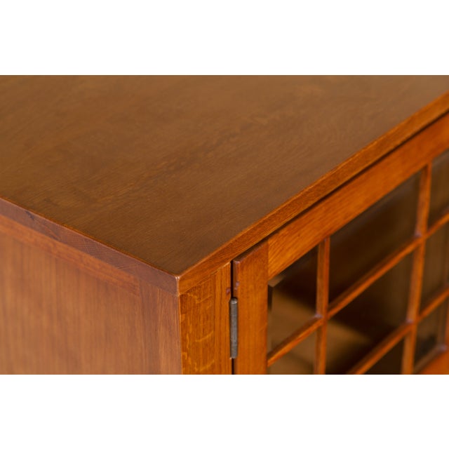 Mission Mission Quarter Sawn Oak 48" Tv Stand For Sale - Image 3 of 15