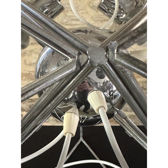 Guzzini Polyhedra Sculpture Lamp from Guzzini, 1971 For Sale - Image 4 of 18