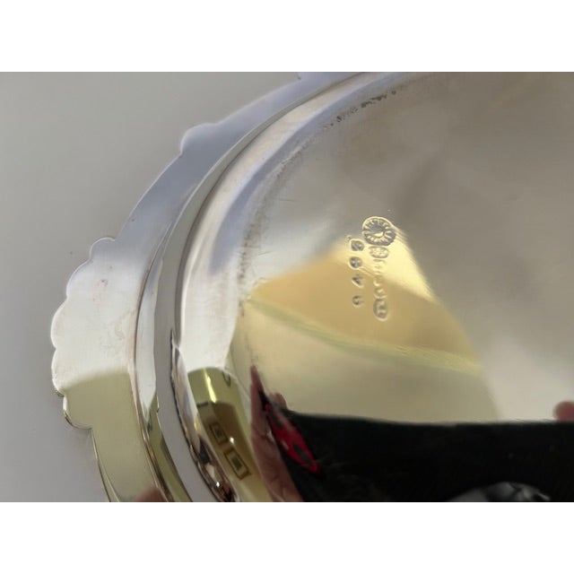 Antique English Silverplate Covered Entree Dishes - A Pair For Sale - Image 10 of 17