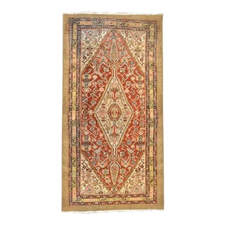 19th Century Antique Serab Rug For Sale