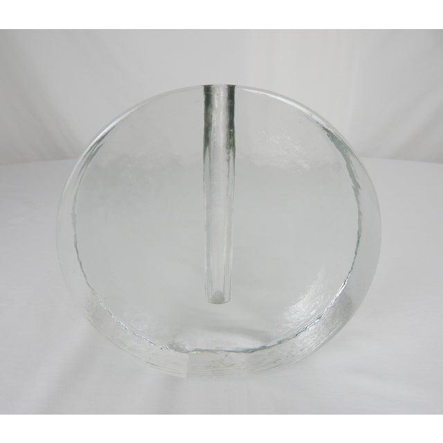 Mid 20th Century Vintage Wiesenthalhutte "Solifleur" West German Glass Bud Vase For Sale - Image 5 of 12