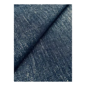 Navy Blue Chenille Water & Stain Resistant Upholstery Fabric