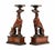 A Pair of Italian Carved Wood Dog Tables - Pedestals For Sale - Image 9 of 9