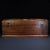Brown Vintage Chinese Huali Rosewood Scroll Box | Mother-of-Pearl Inlaid Long Chest With Brass Mounts For Sale - Image 8 of 9