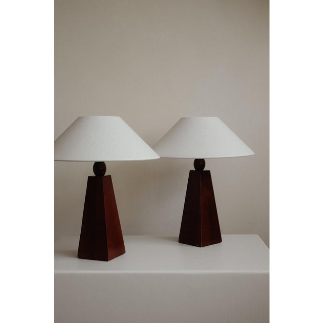 Timeless Elegance Wooden Table Lamp For Sale - Image 9 of 12