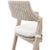 Wood Lucia Olefin Fabric Outdoor Counter Stool by Essentials for Living For Sale - Image 7 of 8