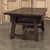 Rare 17th Century Rustic Spanish Walnut Coffee Table With Wrought Iron For Sale - Image 11 of 18