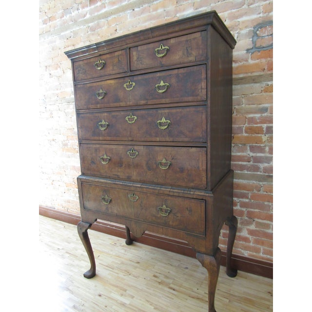 Wood George I Period Walnut High-Boy, C. 1720 For Sale - Image 7 of 10