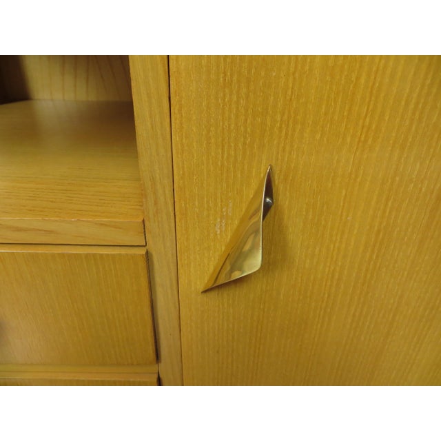 Vintage Bedside Tables with Drawers and Glass Top, 1950s, Set of 2 For Sale - Image 10 of 18