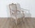 Pair of Early 20th Century Swedish Gustavian Style Carved Armchairs For Sale In Atlanta - Image 6 of 9