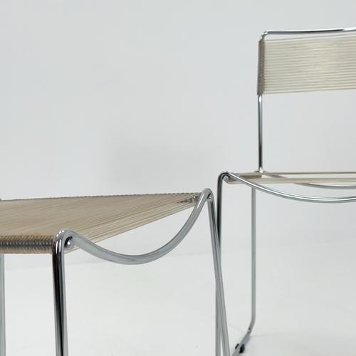 Beige Mid-Century Modern Spaghetti Chair by Giandomenico Belotti for Alias, 1980s For Sale - Image 8 of 16