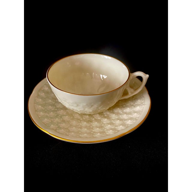 Mid 20th Century Lenox Reproduction of First Lenox Piece (#1) Designed 1889 Limited Edition Demitasse Cup & Saucer - 2 PCS Mint Condition For Sale - Image 14 of 18