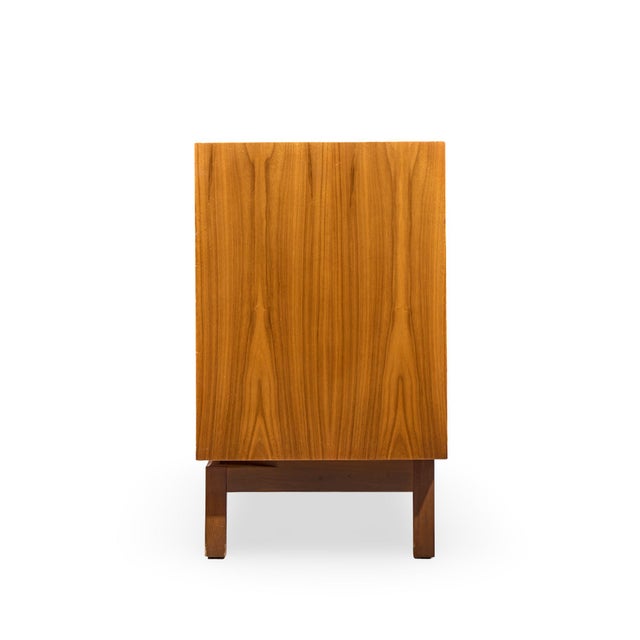 Mount Airy Furniture Company Mount Airy Style Mid Century Walnut Harlequin Credenza For Sale - Image 4 of 9