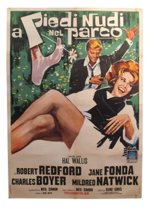 1964 Original American Movie Poster (Italian Version) - Barefoot in the Park