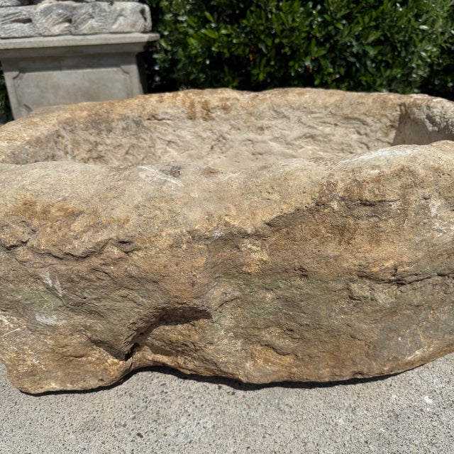 Mid 20th Century Antique Limestone Trough 5526d For Sale - Image 5 of 9