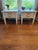 Wood Vintage Brandt Louis XVI–Style White Painted Two-Drawer Nightstands — A Pair For Sale - Image 7 of 9