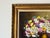 An exceptional Vintage still life oil painting depicts a bouquet of flowers on a vase, painted in stretched canvas by...