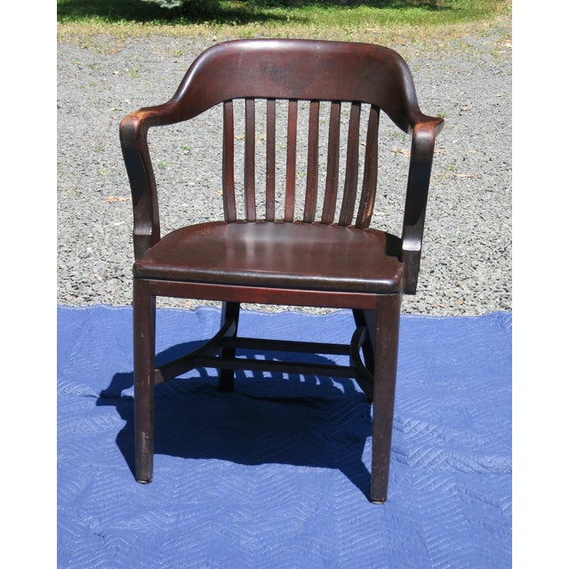 1920s Antique Bankers Chair Chairish