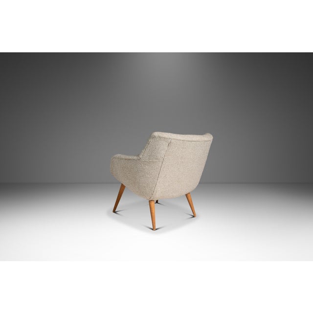 1950s Rare Restored Mid-Century Modern 'Holiday' Series Lounge Chair by Lawrence Peabody for Selig Danish Line, Usa, C. 1955 For Sale - Image 5 of 18