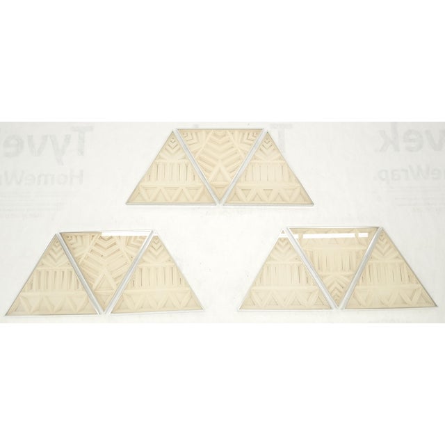 Greg Copeland Mid Century Modern Greg Copeland 3D Paper Cutout Wall Art Sculpture Aluminum - 9 Pieces For Sale - Image 4 of 10