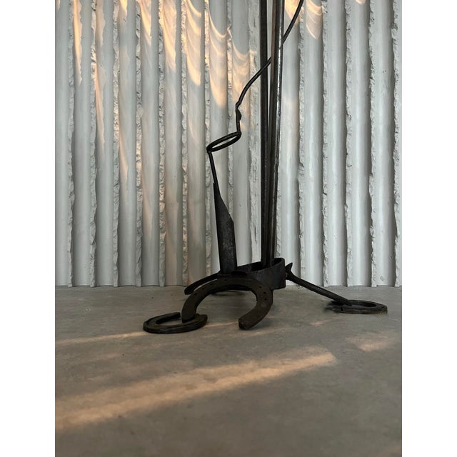 Arte Povera Floor Lamp, France, 1960s For Sale - Image 8 of 12