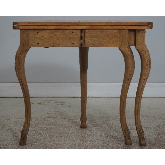 Baker French Demilune Gate Leg Flip Top Table For Sale - Image 17 of 18