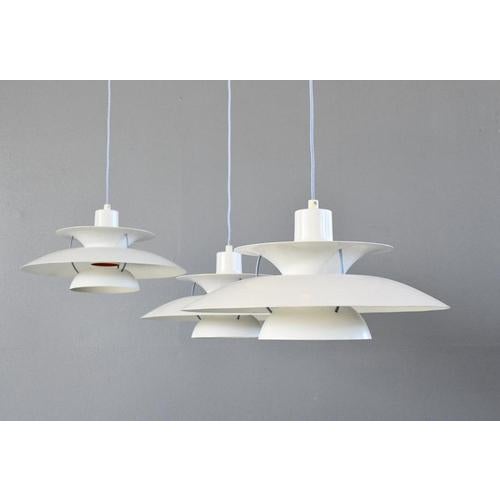 Metal Model PH5 Pendant Light by Louis Poulson, 1960s For Sale - Image 7 of 11