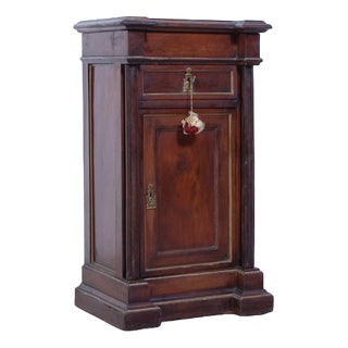 Empire Style Bedside Table, 1890s For Sale