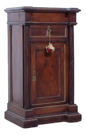 Empire Style Bedside Table, 1890s