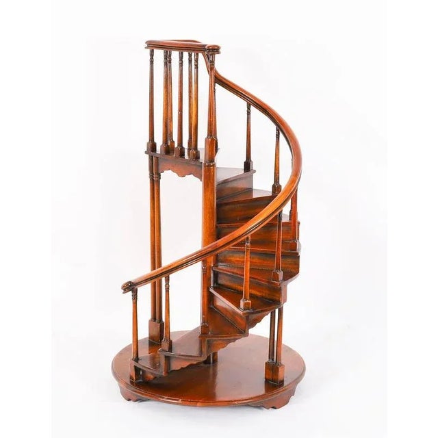Vintage Architectural Spiral Staircase Model by Theodore Alexander, 20th Century For Sale - Image 11 of 15
