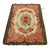 Rug & Kilim Antique Hooked Rug in Cream & Pink With Colorful Floral Medallion | Rug & Kilim For Sale - Image 4 of 8