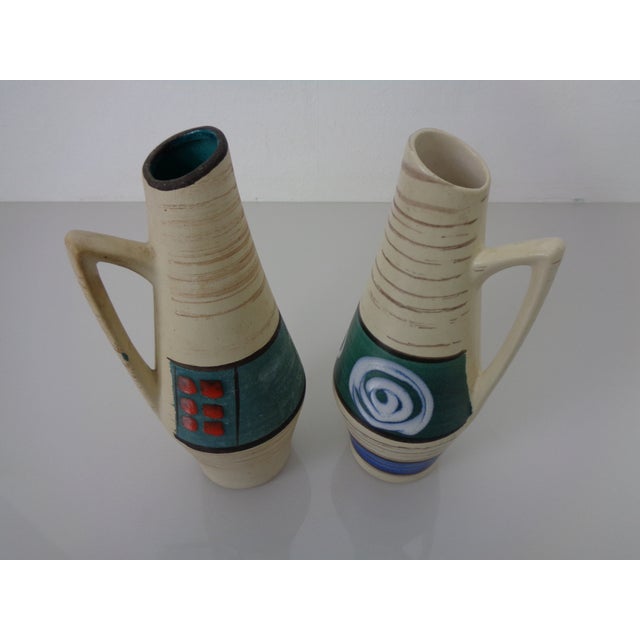 Ceramic Vases by Heinz Siery for Scheurich, 1958, Set of 2 For Sale - Image 11 of 18