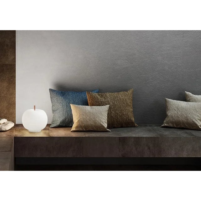 Mid-Century Modern Kushi Mobile' Opaline Glass and Copper Portable Table Lamp for Kdln For Sale - Image 3 of 10