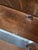 Antique Quarter-Sawn Tiger Oak Full Bed With Carved Floral Crest, c.1905 For Sale - Image 9 of 10
