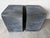 Vintage Coastal Pencil Reed Rattan Nightstands With Blackwashed Finish – Pair For Sale - Image 10 of 13