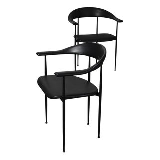 P40 Chair by Giancarlo Vegni and Gianfranco Gualtierogotti for Phasem, 1980s For Sale