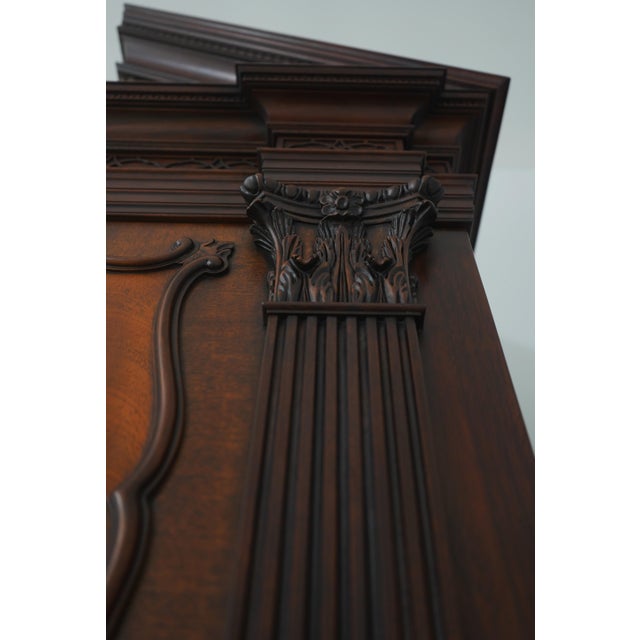 Henkel Harris Mahogany Document Secretary Desk For Sale - Image 14 of 18