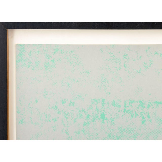 Turquoise Andy Warhol "Electric Chair" Screenprint, 1971 For Sale - Image 8 of 11