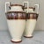 Oxblood Red Antique Boch Porcelain Vases- a Pair For Sale - Image 8 of 12