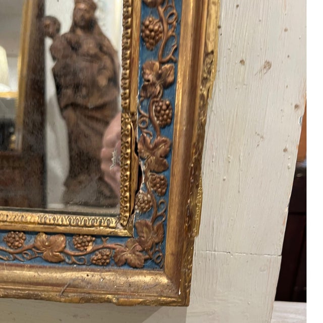 French 18th Century French Louis XVI Directoire Mirror For Sale - Image 3 of 4