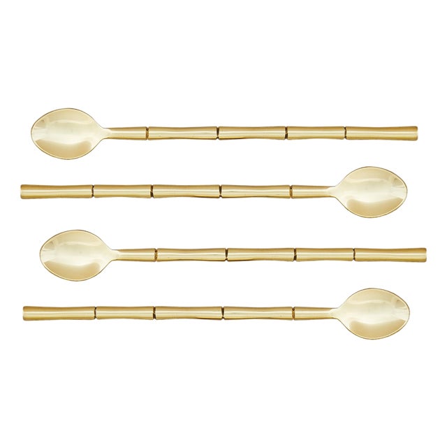 Grove Stirring Spoons, Set Of 4 For Sale
